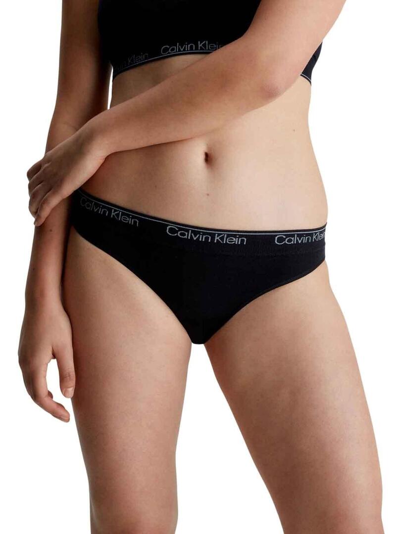 Braga Calvin Klein Bikini Nero per Donna