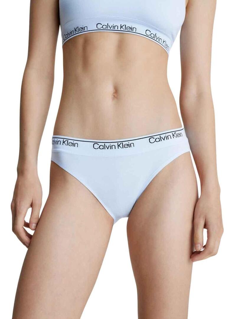 Braga Calvin Klein Bikini Bianco per Donna