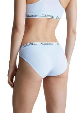 Braga Calvin Klein Bikini Bianco per Donna