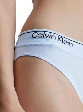 Braga Calvin Klein Bikini Bianco per Donna