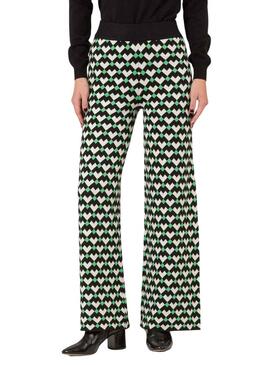 Pantaloni Naf Naf Cuore Romboide Multi per Donna