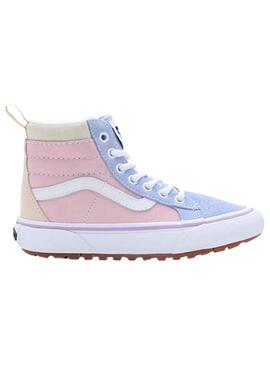Sneakers Vans Sk8 Hi MTE Multicolore per Ragazza
