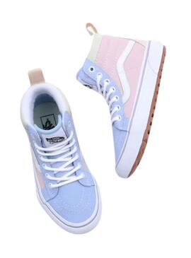 Sneakers Vans Sk8 Hi MTE Multicolore per Ragazza