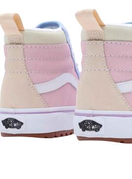 Sneakers Vans Sk8 Hi MTE Multicolor per Bambina