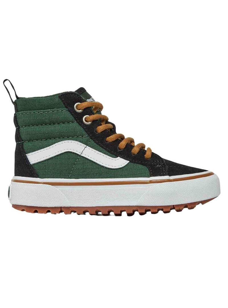 Sneakers Vans Sk8 Hi MTE Verde per Bambino e Bambina