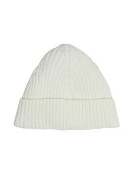 Cappello Tommy Hilfiger Fleece Big Bianco per Donna