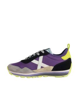 Sneakers Munich Um Sky Morado per Donna