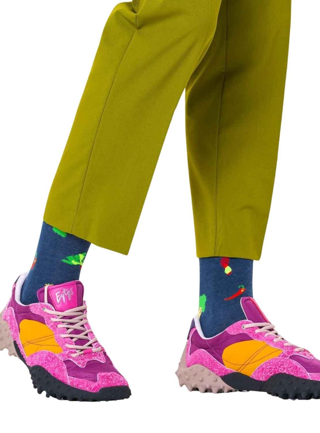 Calzini Happy Socks Veggie Blu Navy per Uomo