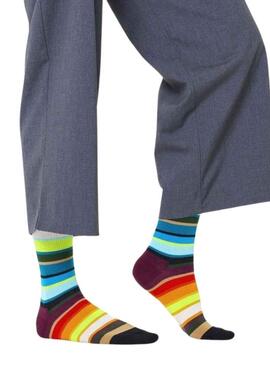 Calzini Happy Socks Stripes Multicolor Uomo