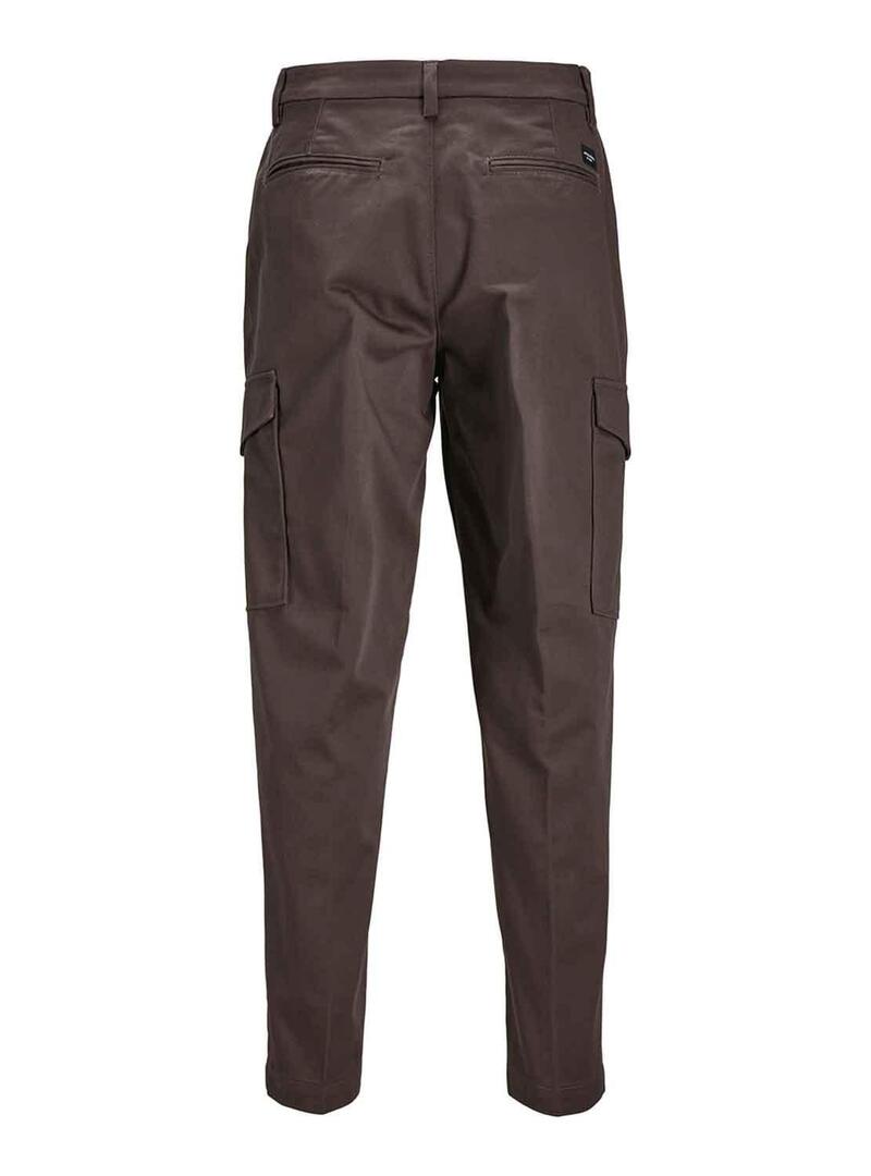 Pantaloni Jack & Jones Bill Pulito Cargo Marrone