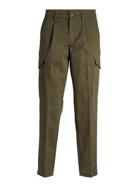 Pantaloni Jack & Jones Bill Pulito Cargo Verde