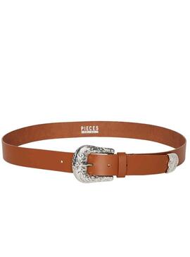 Cintura Pieces Sax Camel per Donna