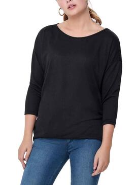 T-Shirt Only Elecos 4/5 Nero per Donna