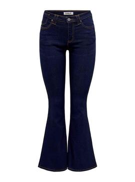 Pantaloni Jeans Only Reese Retro Svasato Donna