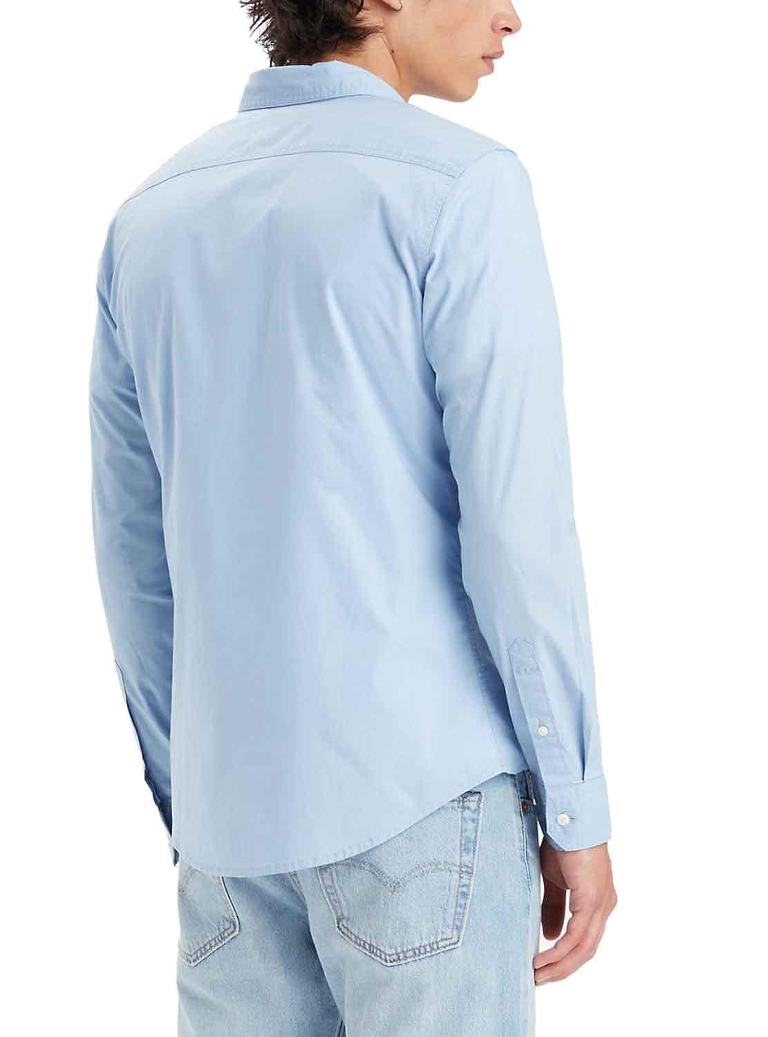 Camicia Levis Battery Housemark Blu per Uomo