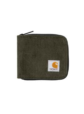 Portafoglio Carhartt Flint Zip Wallet Verde Uomo