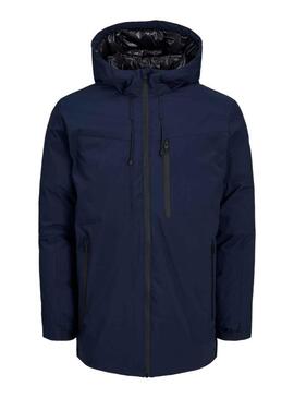 Parka Jack & Jones Payne Blu Navy per Uomo