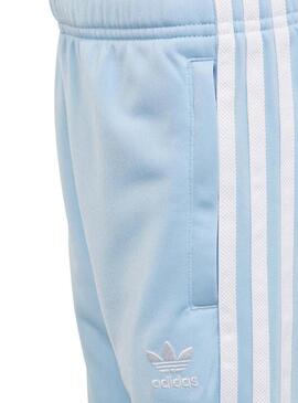 Tuta Adidas Superstar Celeste Bambina e Bambino