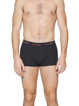 Pack 3 Mutande Calvin Klein Low Rise Nero