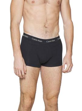 Pack 3 Mutande Calvin Klein Low Rise Nero