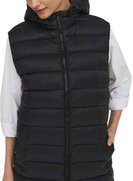 Gilet Only Melody Nero Oversize per Donna