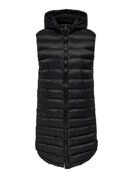 Gilet Only Melody Nero Oversize per Donna