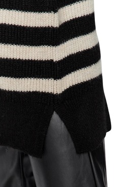 Pullover Only Alfrida Zip Highneck Beige Donna