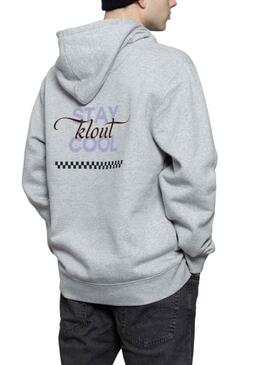 Felpa Klout Cool Grigio Unisex