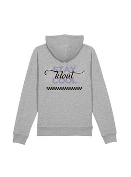 Felpa Klout Cool Grigio Unisex