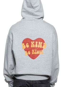 Felpa Klout Love Grigio Unisex