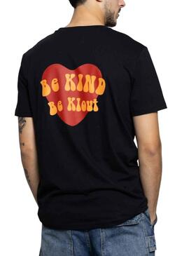 T-Shirt Klout Love Nero Unisex