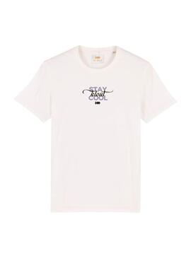 T-Shirt Klout Cool Bianco Unisex