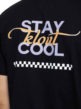 T-Shirt Klout Cool Nero Unisex