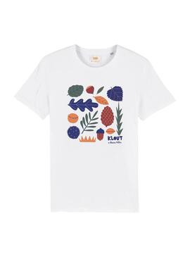 T-Shirt Klout Bianco Millán I Bianco Unisex