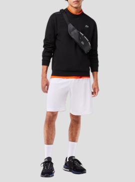 Bumbag Lacoste Waist Bag Nero per Donna Uomo