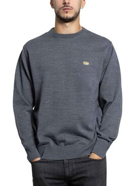 Pullover Basic Grigio Klout per Uomo