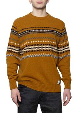 Pullover Klout Yacar Ocre per Uomo