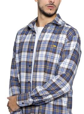 Camicia Klout Cunningham Blu per Uomo