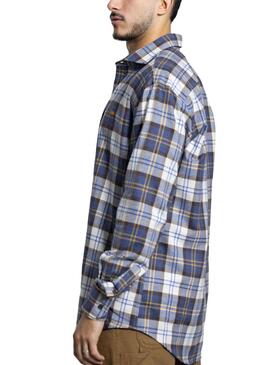 Camicia Klout Cunningham Blu per Uomo