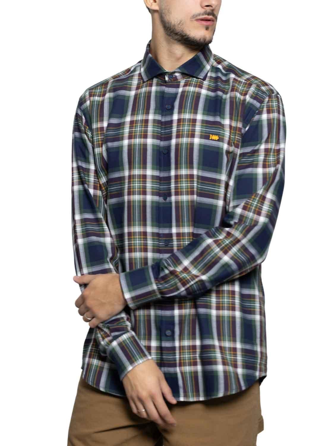 Camicia Klout Leslie Blu per Uomo