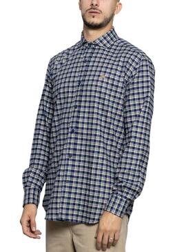 Camicia Klout London Blu per Uomo