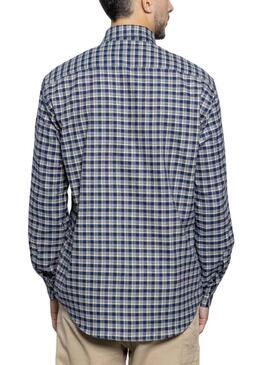 Camicia Klout London Blu per Uomo