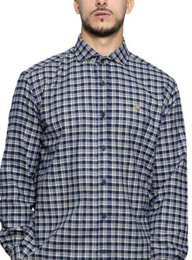 Camicia Klout London Blu per Uomo