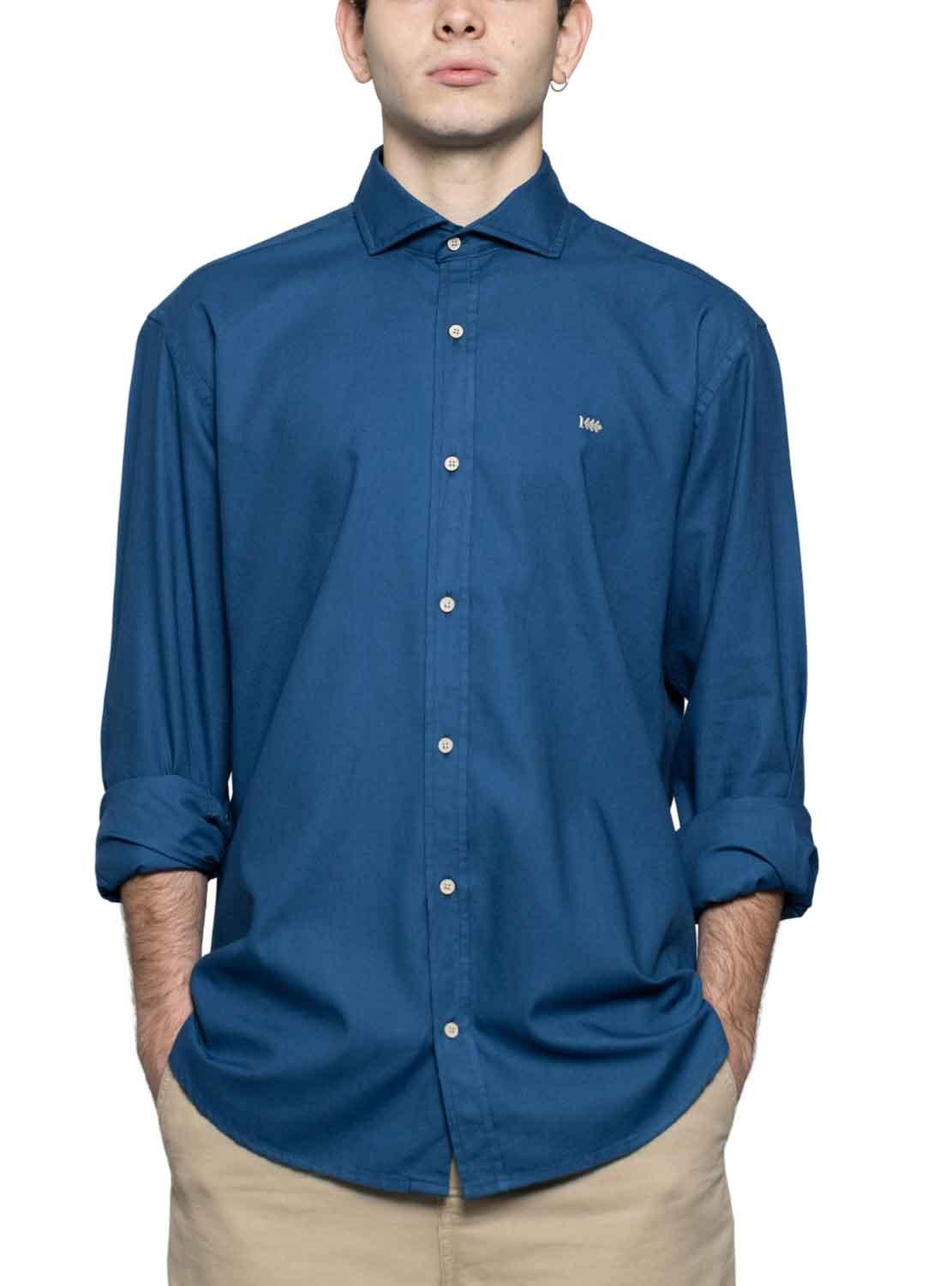 Camicia Klout Lapislazzuli Blu per Uomo