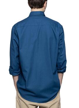 Camicia Klout Lapislazzuli Blu per Uomo