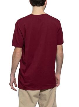 T-Shirt Basica Klout Bordeaux