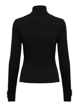 Pullover Only Lorelai Nero per Donna