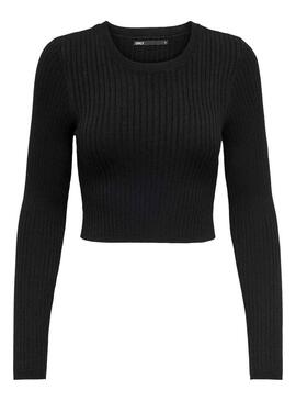 Pullover Only Karol Nero per Donna