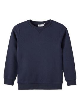 Felpa Name It Girone Blu Blu Navy per Bambino