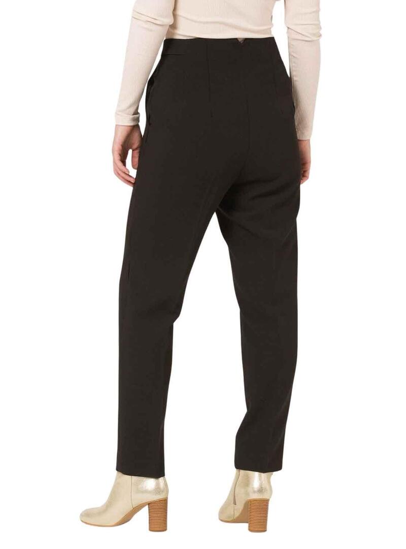 Pantaloni Naf Naf Basic Nero per Donna